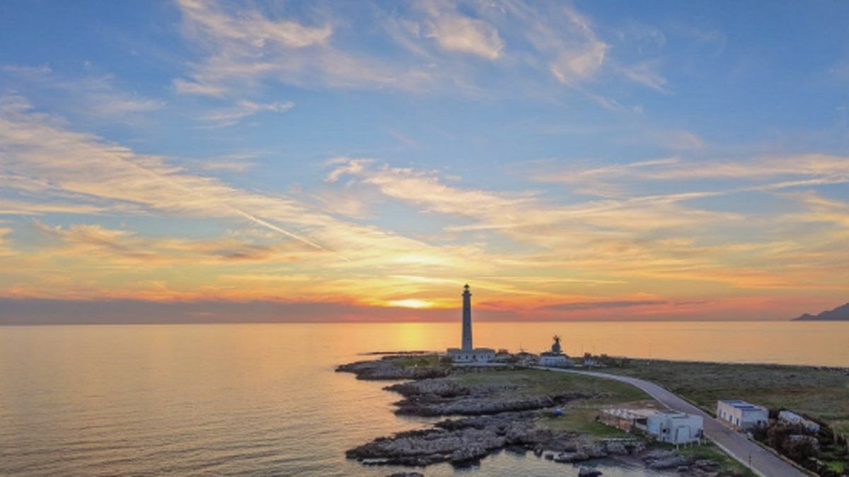Tramonto al faro di Punta Sottile