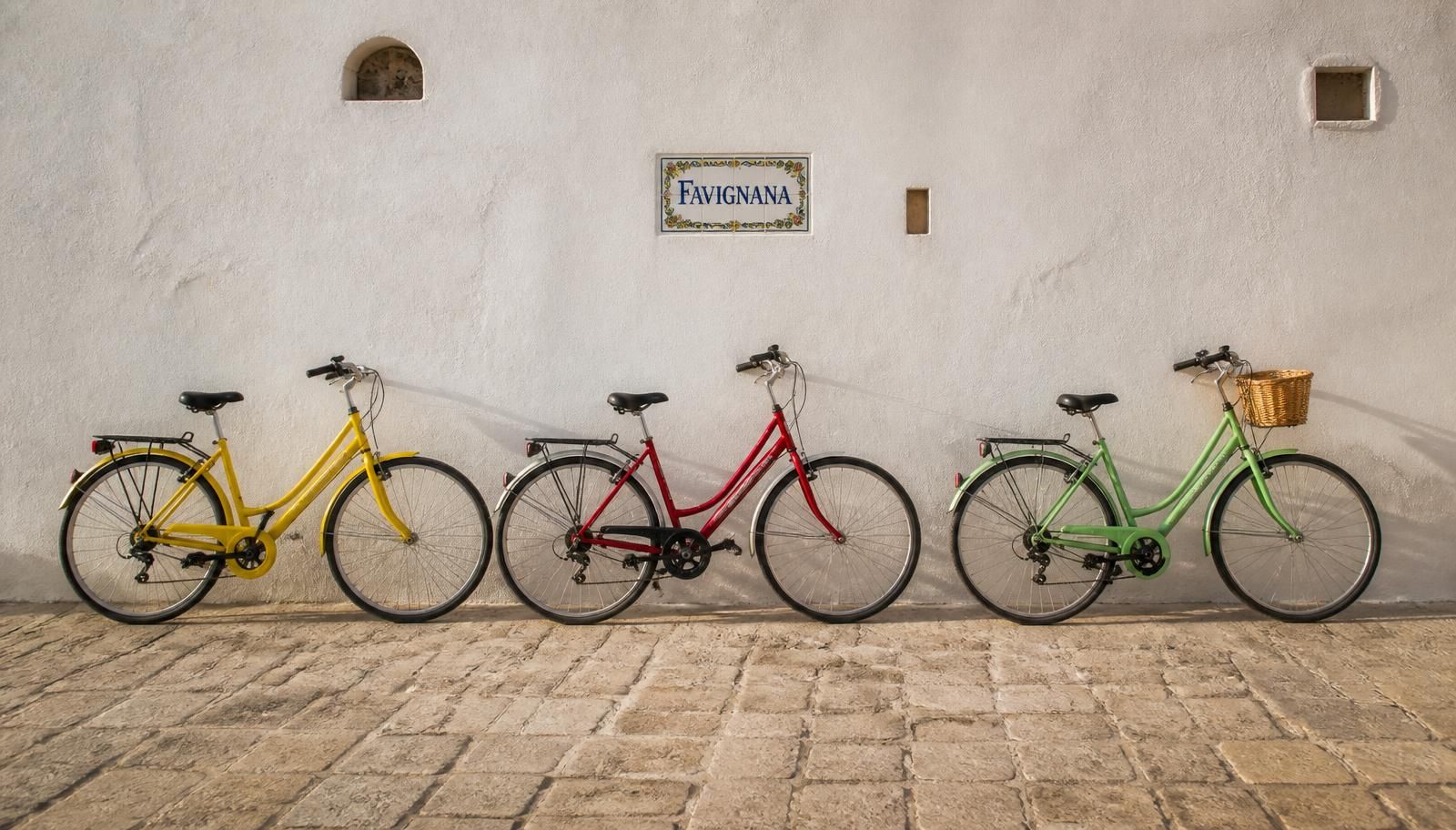 Biciclette a noleggio a Favignana